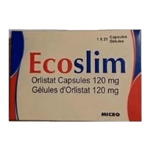 Ecoslim Orlistat Capsules - 120mg