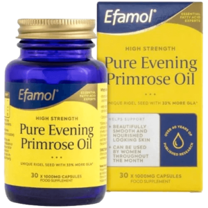 Efamol High Strength Pure Evening Primrose Oil 1000mg By 30 Softgels